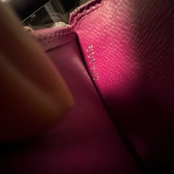 LV Epi Purple Trifold Wallet - Picture 3 of 9